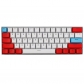 61 Keys Hyper Fuse Pony ANSI PBT Doubleshot Backlit Keycaps Set OEM Profile for MX Mechanical Gaming Keyboard GH60 GK61 RK61/ALT61/Annie/poker